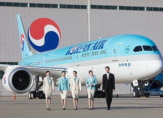 Korean Air belegt zum 16. Mal Platz 1 des „GCSI“