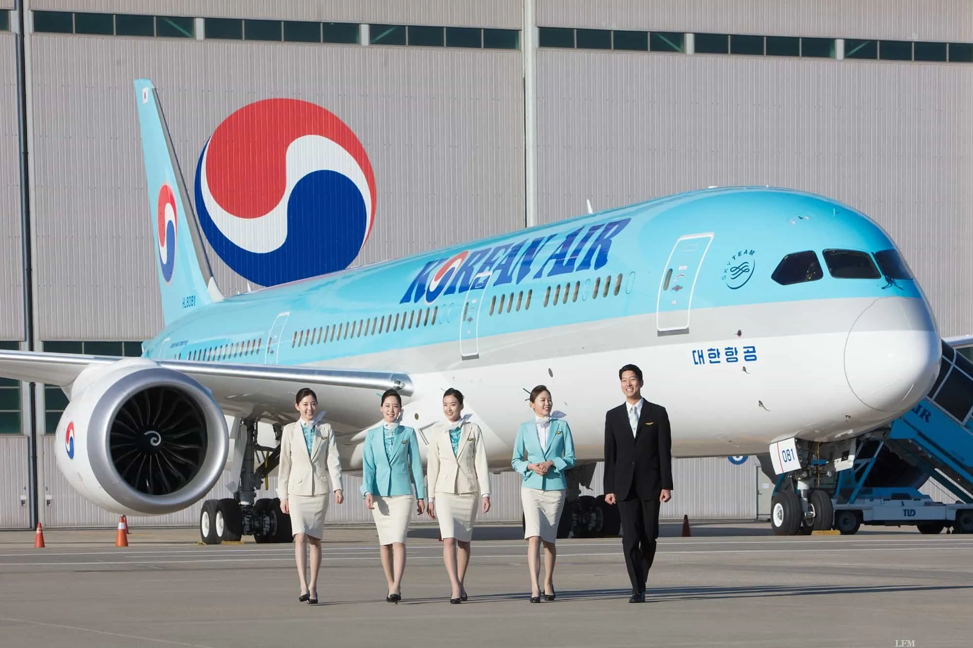 Korean Air belegt zum 16. Mal Platz 1 des „GCSI“