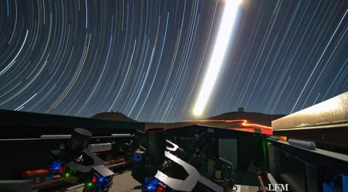 Planeten entdecken: NGTS-Suchkampagne von Exoplaneten Blick auf die Teleskopanlage auf dem Paranal-Observatorium
