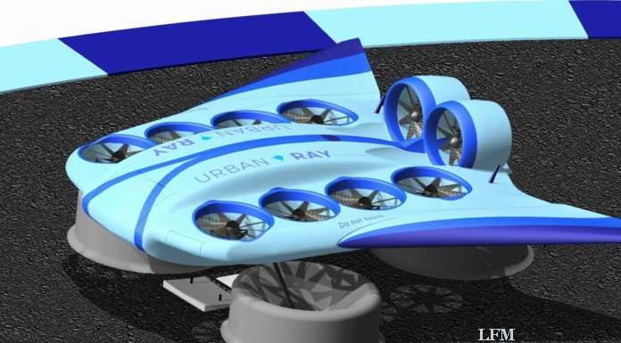 Paketdrohne „Urban Ray“ gewinnt NASA/DLR Design Challenge Das Team der RWTH-Aachen stellt das Konzept Urban Ray vor