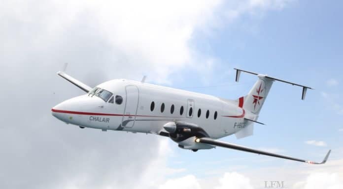Chailair Aviation fliegt für deutsche Green Airlines Chalair Beechcraft 1900