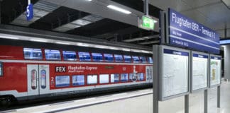 Inbetriebnahme des Bahnhofs "Flughafen BER - Terminal 1-2"