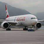 Austrian Airlines B777 OELPF