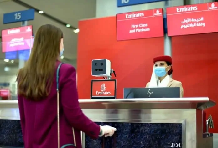 Biometrischer Pfad von Emirates