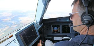 Assistenzsystem für lärmarme Anflüge