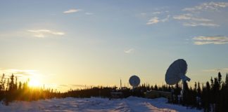 Groß­for­schungs­an­la­ge des DFD im ark­ti­schen In­u­vik im Nor­den Ka­na­das