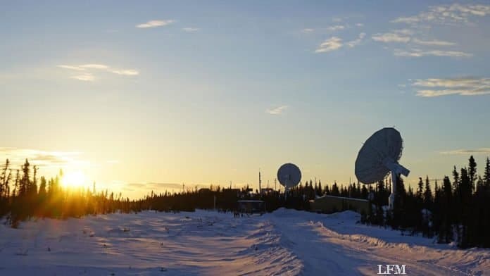 Groß­for­schungs­an­la­ge des DFD im ark­ti­schen In­u­vik im Nor­den Ka­na­das
