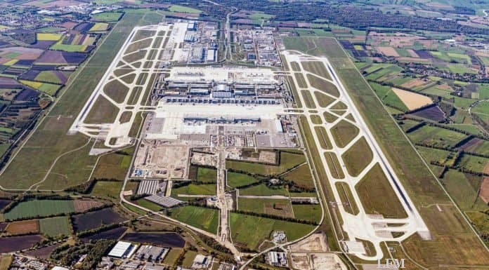 Flughafen München kalibriert ILS Flughafen München Luftaufnahmen