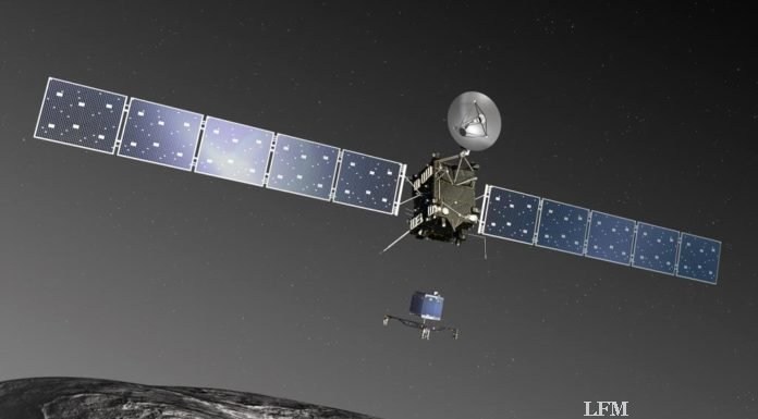 DLR: 4,5 Mrd. Jahre altes Kometeneis weicher als Milchschaum Philae landet auf dem Kometen