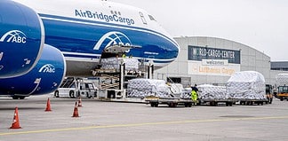 Frachtverkehr am Leipzig/Halle Airport