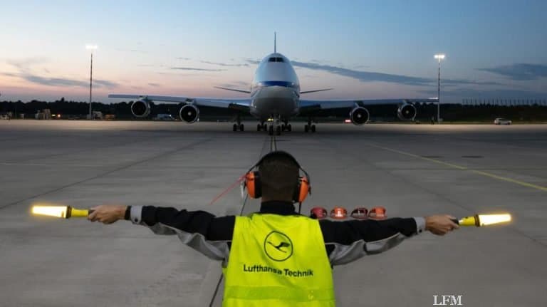 SO­FIA ist in Ham­burg ge­lan­det