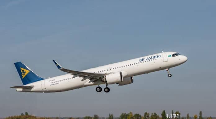 Air Astana fliegt zwischen Kasachstan und den Malediven Air Astana Airbus A321LR Super Arrow
