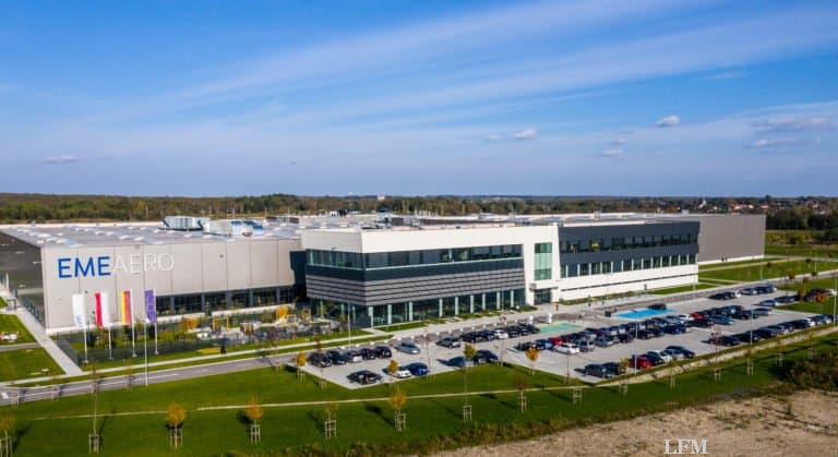 EME Aero Gebäude in Jasionka (Polen)