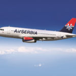 Air Serbia A320 mit V2500-Triebwerken