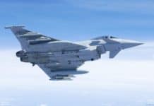 Schweiz erhält Angebot für Kauf neuer Eurofighter Kampfflugzeug des Typs Eurofighter