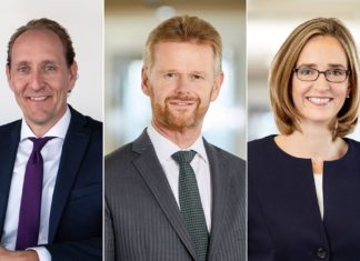 Dieter Vranckx, Peter Gerber und Dorothea von Boxberg rücken ins Lufthansa-Management auf