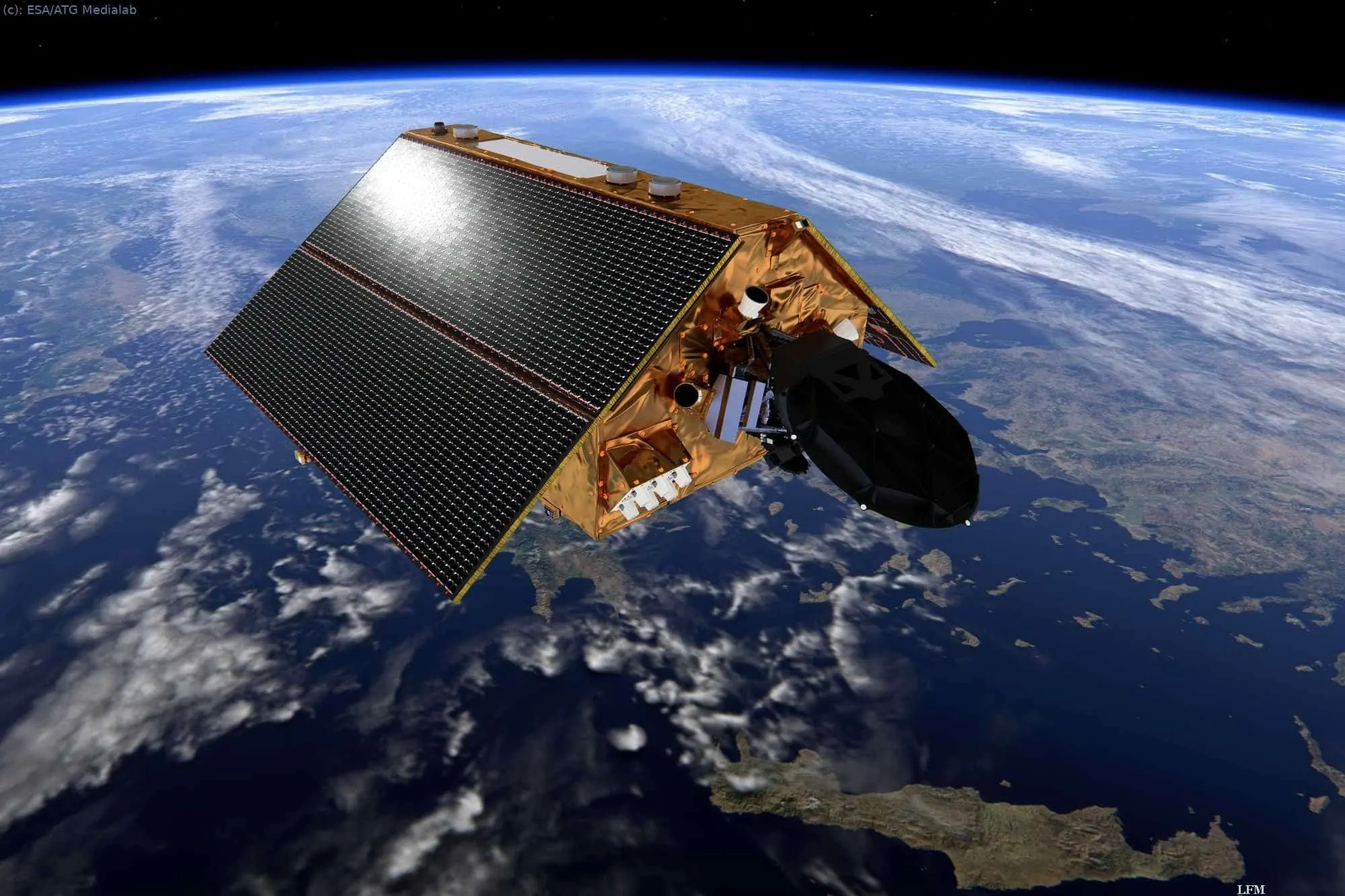 Umweltsatellit "Copernicus Sentinel-6 Michael Freilich"