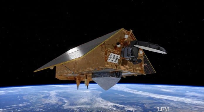 Sentinel-6 beobachtet globalen Anstieg der Meeresspiegel Sentinel-6-Satellit im Orbit