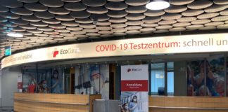 Corona-Testzentrum am Hannover Airport