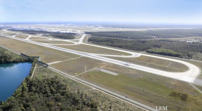 ILS Sonder-Flugvermessung am Flughafen Frankfurt Flughafen Frankfurt, Landebahn Nordwest