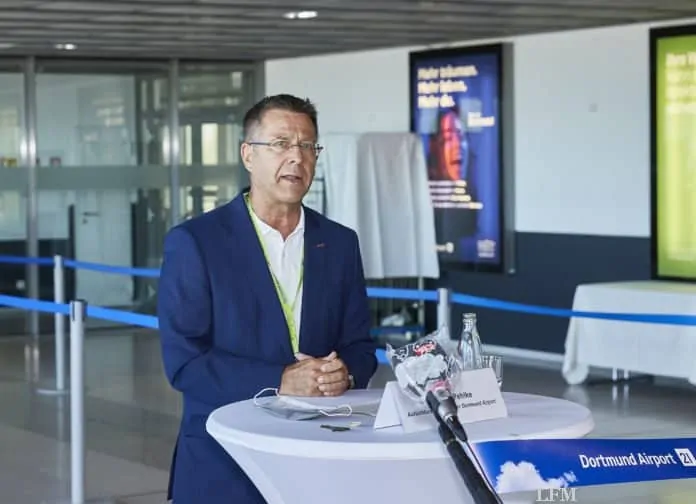 Guntram Pehlke bleibt Aufsichtsratsvorsitzender des Dortmunder Flughafens