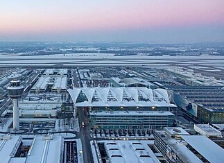 Flughafen München - Luftaufnahme