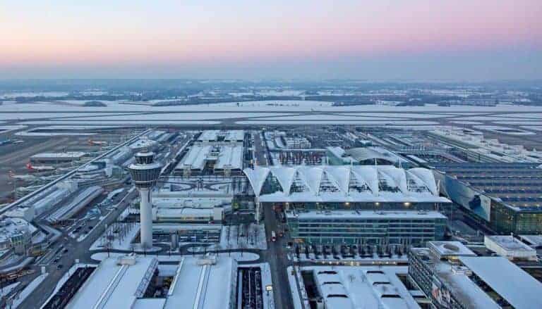 Flughafen München - Luftaufnahme
