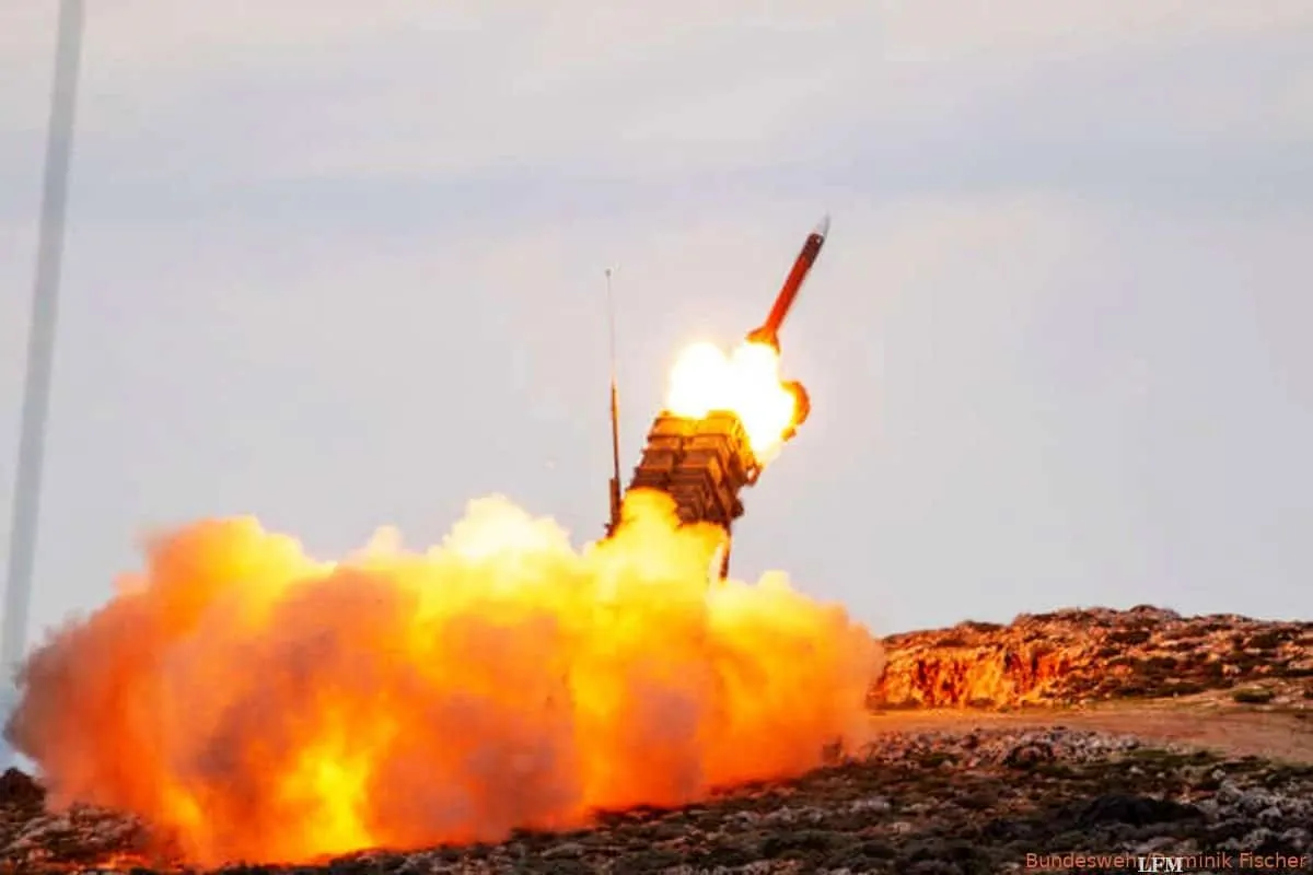 Startgerät des Waffensystems Patriot