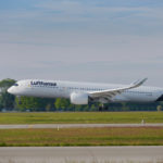 Lufthansa A350 Take Off auf dem Runway
