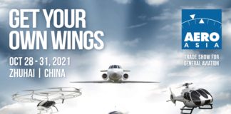 AERO ASIA Luftfahrtmesse in Zhuhai (China) beginnt im Oktober