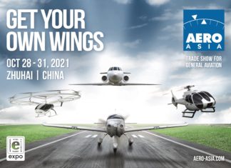 AERO ASIA Luftfahrtmesse in Zhuhai (China) beginnt im Oktober