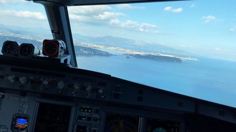 Flughäfen, wie in Kerkyra auf Korfu, könnten dank GLASS in Zukunft ein satellitenbasiertes Präzisions-Landesystem anbieten