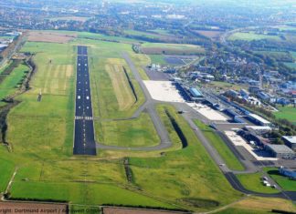 Dortmund Airport Luftaufnahme