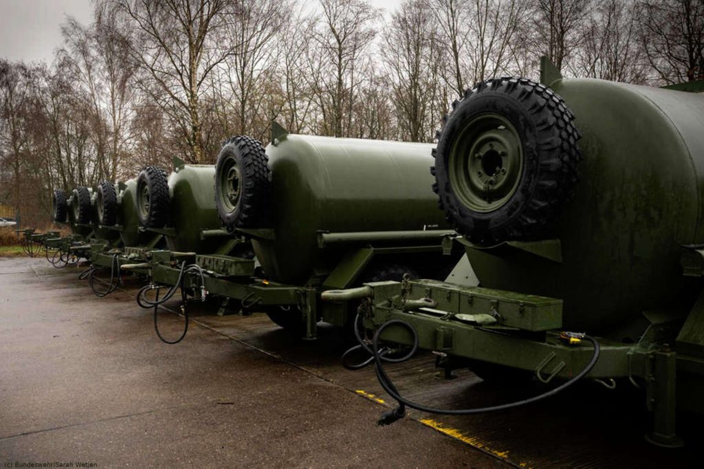 Luftwaffe produziert Flüssigsauerstoff LOX