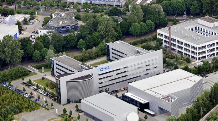 Kollisionsgefahr im All: Laut OHB kein Risiko für OneWeb Raumfahrtkonzern OHB SE, Luftaufnahme