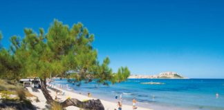 Calvi an der Nordwestküste der französischen Insel Korsika