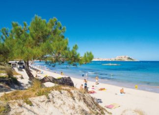 Calvi an der Nordwestküste der französischen Insel Korsika