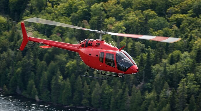 Bell liefert die erste Bell 505 NXi nach Europa aus Bell 505