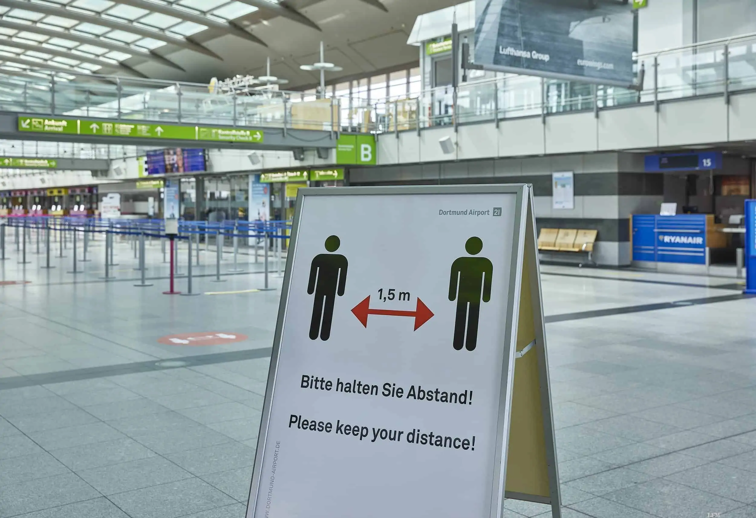 Dortmund Airport bietet Corona-Schnelltests und PCR-Tests