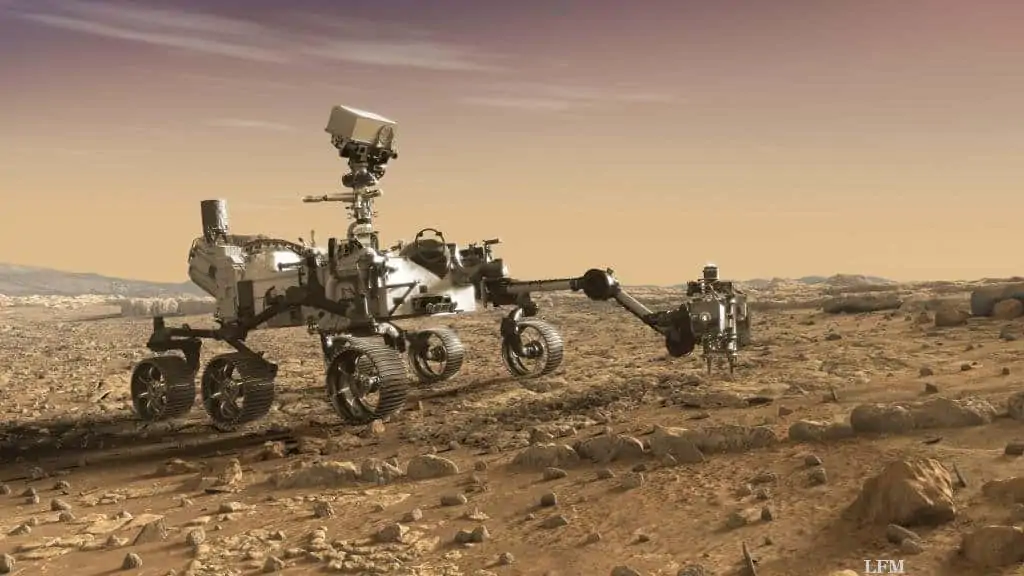 Der Rover Perseverance