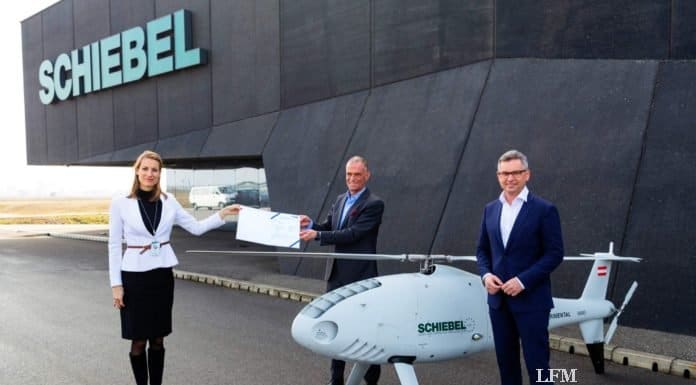 Austro Control vergibt erstes Zertifikat LUC für Drohne Firma Schiebel erhält Betreiberzeugnis Light UAS Operator Certificate (LUC) für ihren unbemannten Hubschrauber CAMCOPTER® S-100