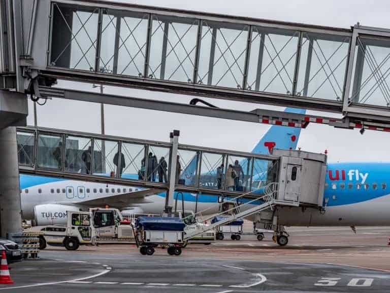 Erstflug TUIfly nach Palma de Mallorca am Hannover Airport