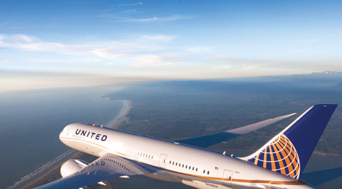 United Airlines fliegt wieder von München nach Chicago United Airlines B787 Dreamliner