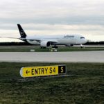 Airbus A350-900 startet zum Falkland-Flug