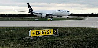 Airbus A350-900 startet zum Falkland-Flug
