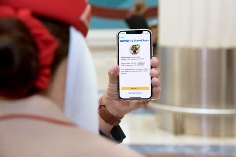 Emirates IATA COVID-19 Travel Pass