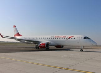 Austrian Airlines Embraer 195