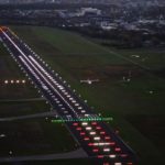 Flughafen Friedrichshafen, Runway bei Nacht