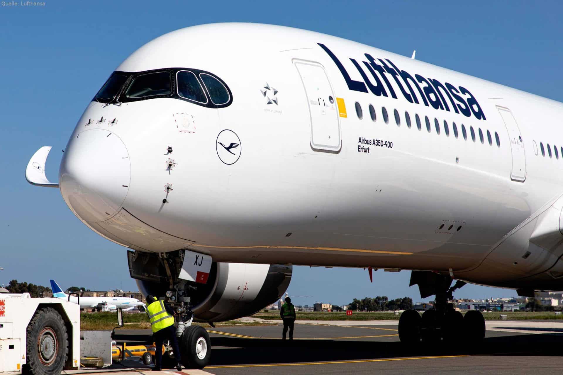 Lufthanssa Airbus A350-900 mit Taufnamen 