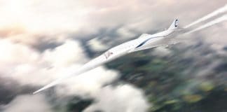 Überschall-Flugzeug der Zukunft: Erster Entwurf eines Business-Jets, der mit Überschallgeschwindigkeit fliegen kann, aus dem SENECA-Projekt.